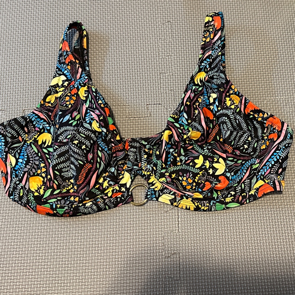 Freya Multicolor Patterned Bikini Top